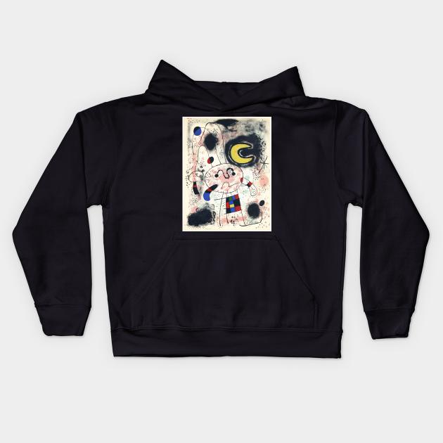 Joan Miro Kids Hoodie by marielaa69